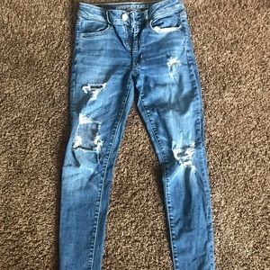 American Eagle Hi-Rise Skinny Jeans